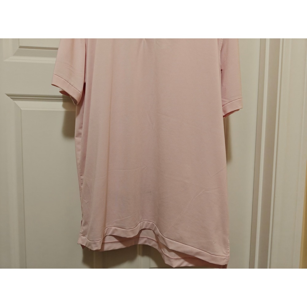 Peter Millar Mens Pink US Open The Country Club Polo Shirt ME0EK11S Large - Picture 9 of 11